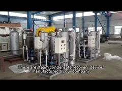 完全自動制御のコンデンサット回収システム装置 エネルギー節約のために